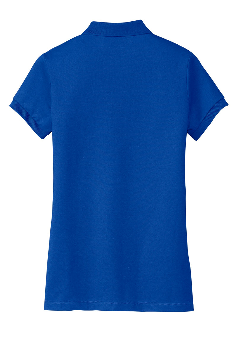District Made Ladies Stretch Pique Polo. DM425