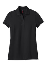 District Made Ladies Stretch Pique Polo. DM425 District
