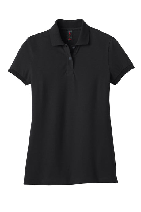 District Made Ladies Stretch Pique Polo. DM425 District