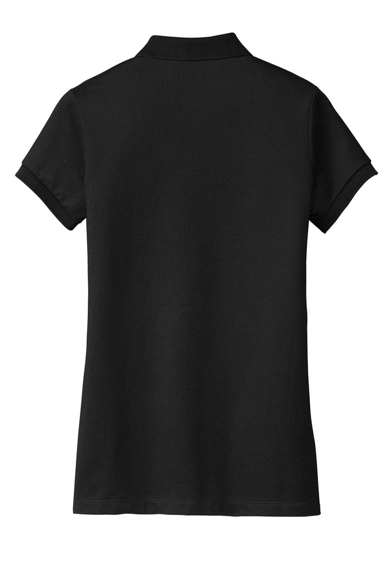 District Made Ladies Stretch Pique Polo. DM425