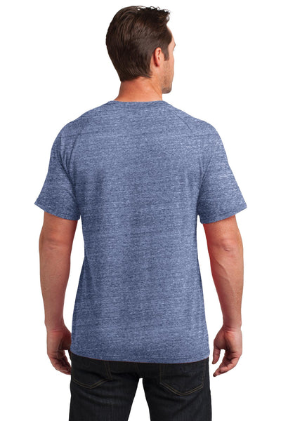 District Made Men's Tri-Blend Pocket Tee. DM340