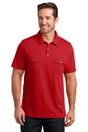 District Made Men's Double Pocket Polo. DM333 District