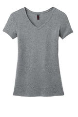 District Made Ladies Mini Rib V-Neck Tee. DM401 District