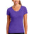 District Made Ladies Mini Rib V-Neck Tee. DM401 District