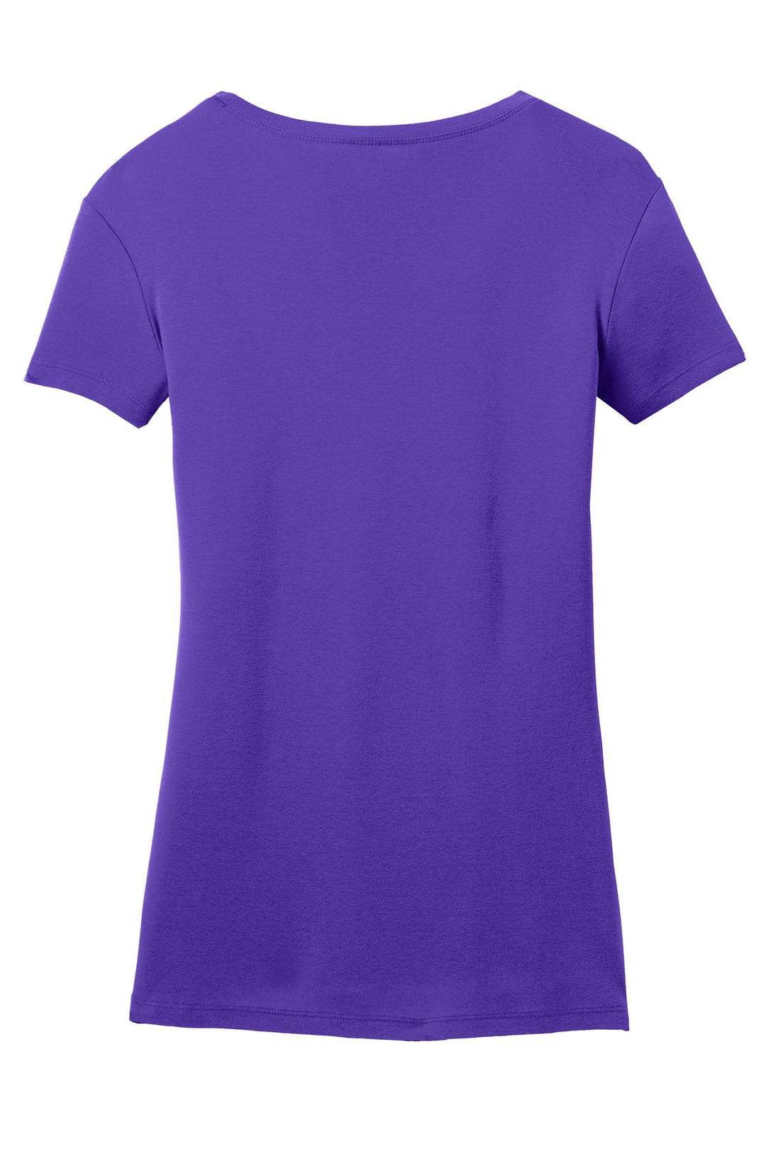 District Made Ladies Mini Rib V-Neck Tee. DM401 District