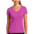 District Made Ladies Mini Rib V-Neck Tee. DM401 District