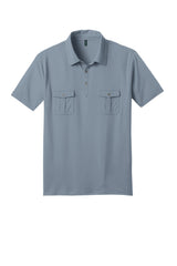 District Made Men's Double Pocket Polo. DM333 District