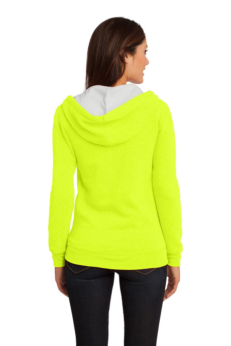 District Juniors The Concert Fleece Full-Zip Hoodie. DT801 District