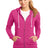 District Juniors Core Fleece Full-Zip Hoodie. DT290 District