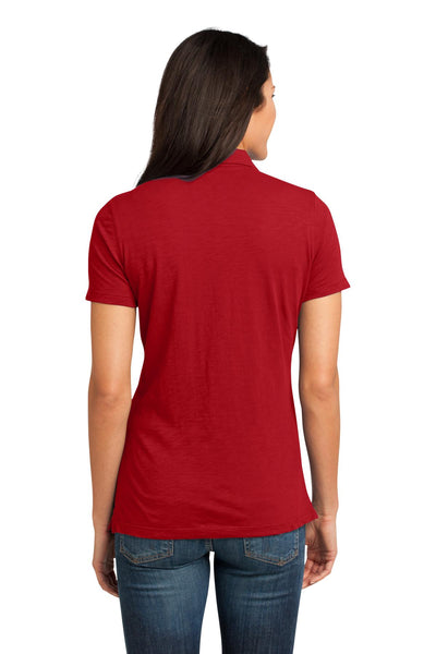 District Made - Ladies Slub Polo. DM450