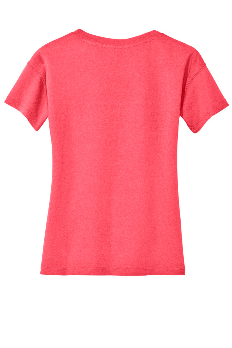 District Made - Ladies Modal Blend Relaxed V-Neck Tee. DM480