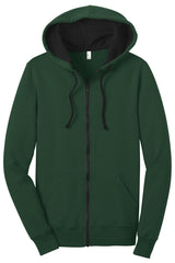 District Juniors The Concert Fleece Full-Zip Hoodie. DT801 District
