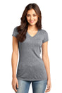 District Juniors Microburn V-Neck Tee. DT261 District