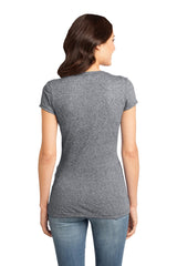 District Juniors Microburn V-Neck Tee. DT261 District