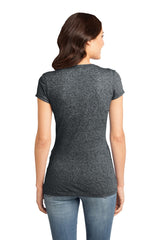 District Juniors Microburn V-Neck Tee. DT261 District