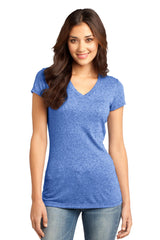 District Juniors Microburn V-Neck Tee. DT261 District