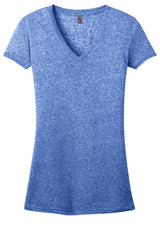 District Juniors Microburn V-Neck Tee. DT261 District