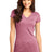 District Juniors Microburn V-Neck Tee. DT261 District