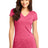 District Juniors Microburn V-Neck Tee. DT261 District