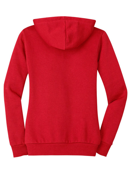 District Juniors Core Fleece Full-Zip Hoodie. DT290 District