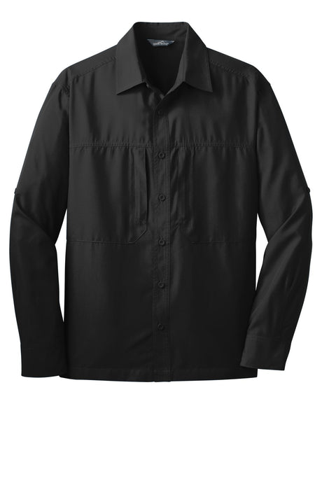 Eddie Bauer Men's Long Sleeve Performance Travel Shirt. EB604 Eddie Bauer