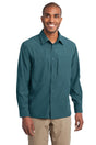 Eddie Bauer Men's Long Sleeve Performance Travel Shirt. EB604 Eddie Bauer