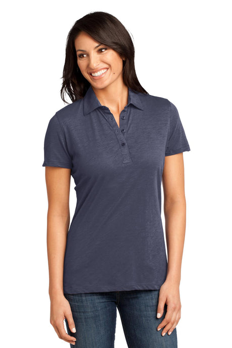 District Made - Ladies Slub Polo. DM450 District