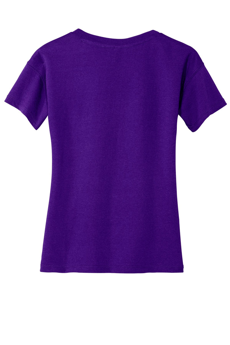 District Made - Ladies Modal Blend Relaxed V-Neck Tee. DM480