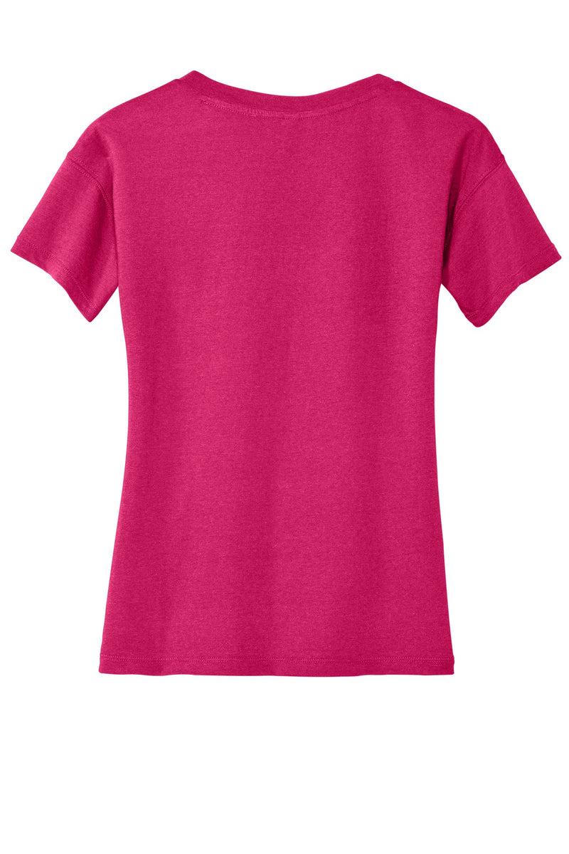 District Made - Ladies Modal Blend Relaxed V-Neck Tee. DM480
