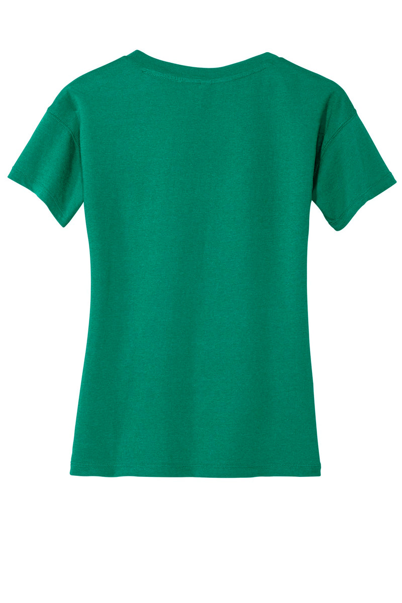 District Made - Ladies Modal Blend Relaxed V-Neck Tee. DM480