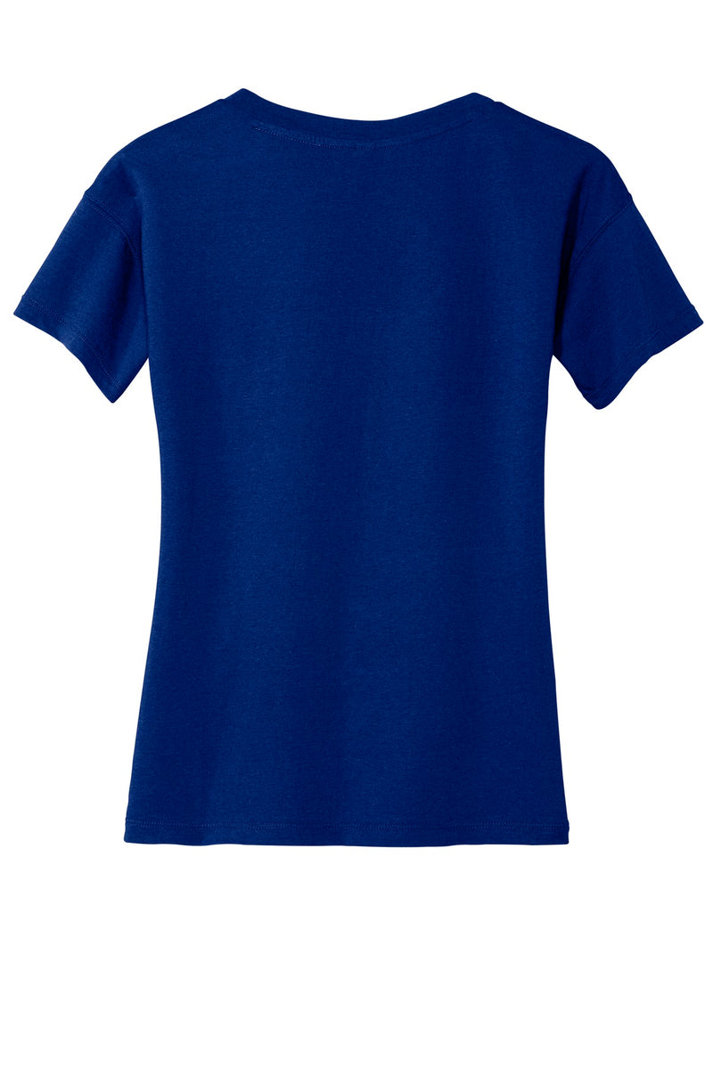 District Made - Ladies Modal Blend Relaxed V-Neck Tee. DM480