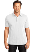 District Made Men's Slub Polo. DM350 Mens Apparel Shirts & Tops