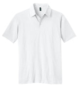 District Made Men's Slub Polo. DM350 Mens Apparel Shirts & Tops