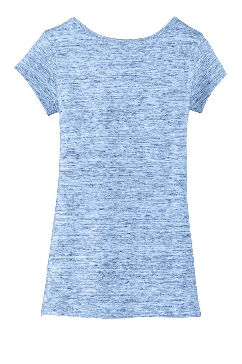 District Juniors Extreme Heather V-Neck Tee DT2001