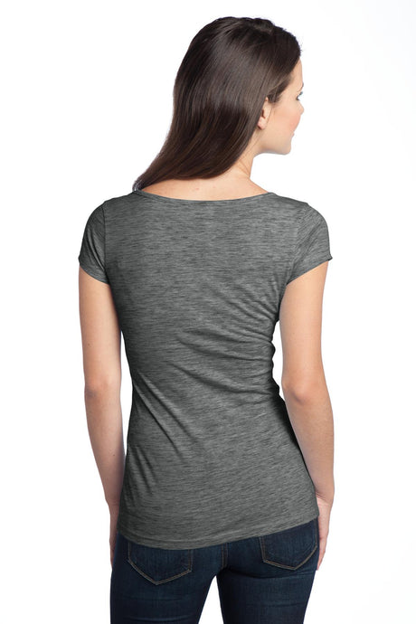 District Juniors Extreme Heather V-Neck Tee DT2001 District