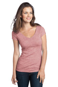 District Juniors Extreme Heather V-Neck Tee DT2001 District