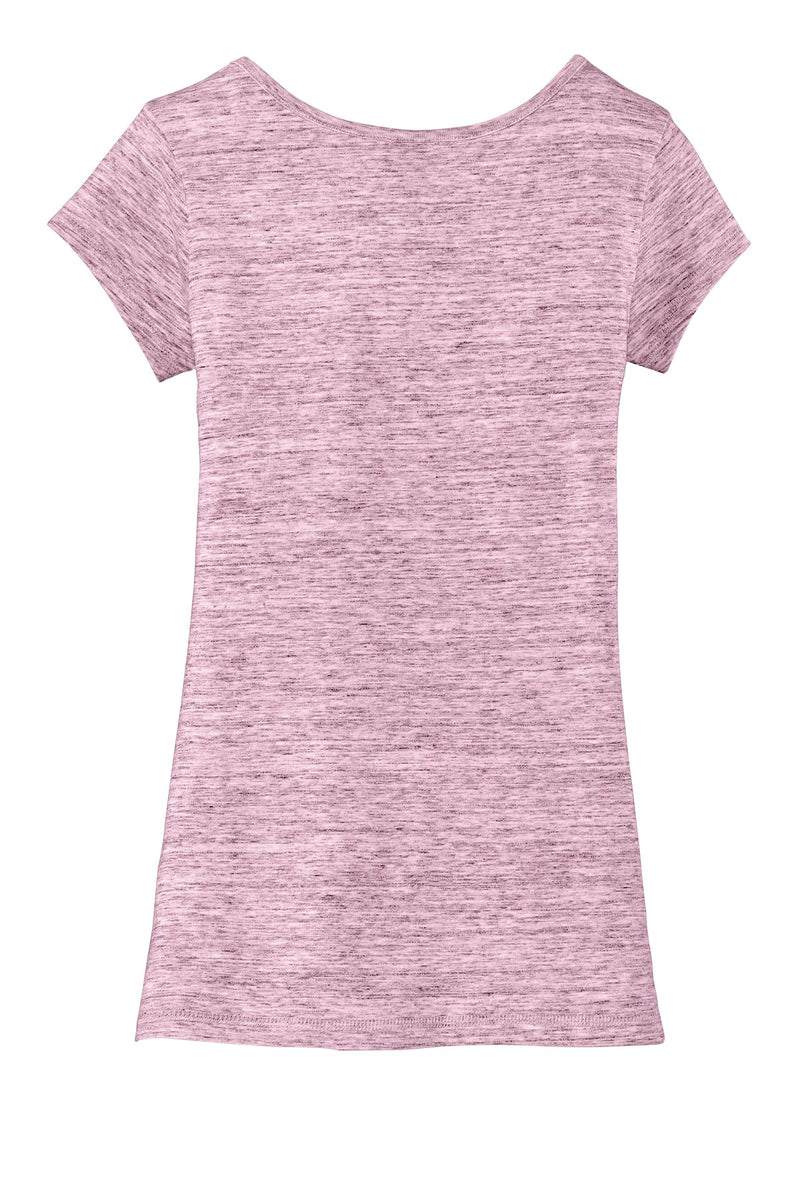District Juniors Extreme Heather V-Neck Tee DT2001