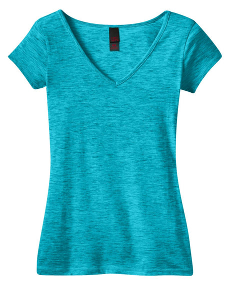 District Juniors Extreme Heather V-Neck Tee DT2001 District