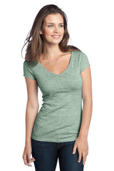District Juniors Extreme Heather V-Neck Tee DT2001 District