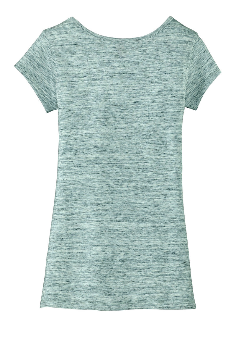 District Juniors Extreme Heather V-Neck Tee DT2001
