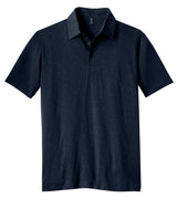 District Made Men's Slub Polo. DM350 Mens Apparel Shirts & Tops