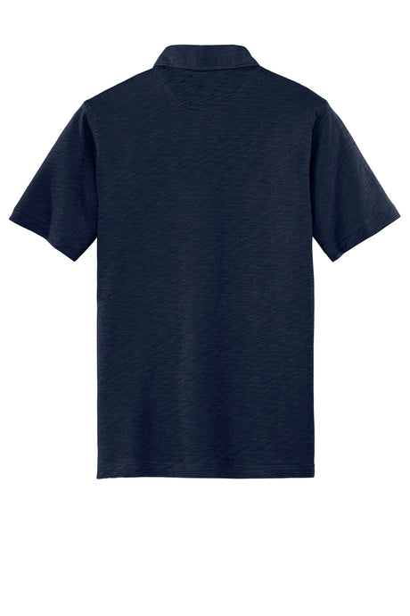 District Made Men's Slub Polo. DM350 Mens Apparel Shirts & Tops