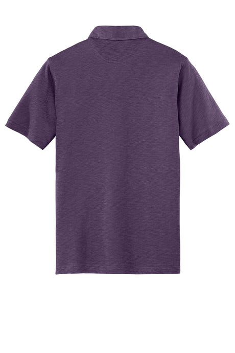 District Made Men's Slub Polo. DM350 Mens Apparel Shirts & Tops
