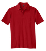 District Made Men's Slub Polo. DM350 Mens Apparel Shirts & Tops