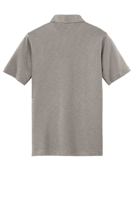 District Made Men's Slub Polo. DM350 Mens Apparel Shirts & Tops