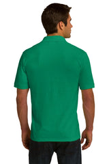 Port & Company Men's Ring Spun Pique Polo. KP150 Mens Apparel Shirts & Tops