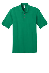 Port & Company Men's Ring Spun Pique Polo. KP150 Mens Apparel Shirts & Tops