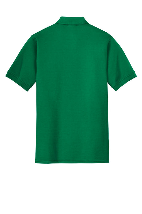 Port & Company Men's Ring Spun Pique Polo. KP150 Mens Apparel Shirts & Tops
