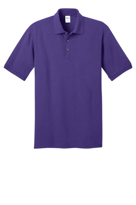 Port & Company Men's Ring Spun Pique Polo. KP150 Mens Apparel Shirts & Tops