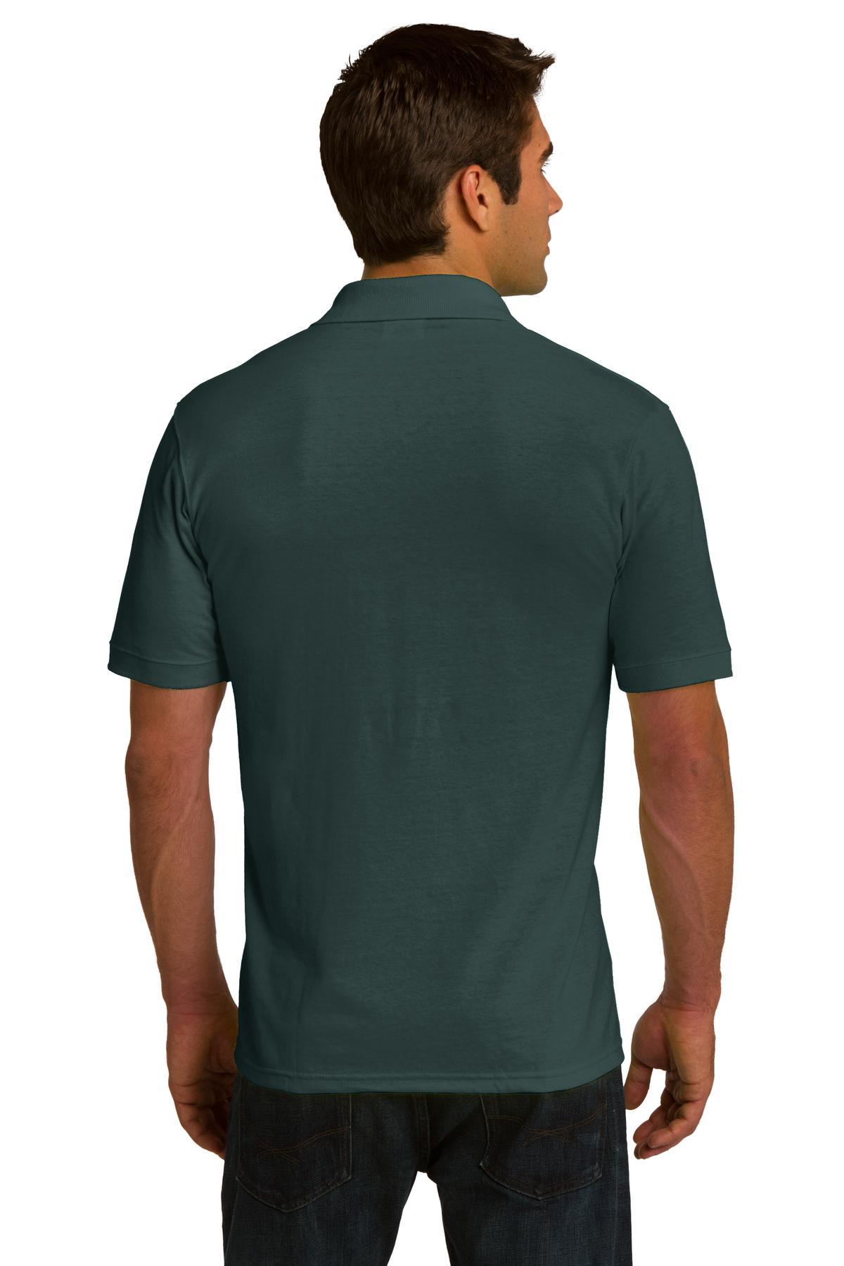 Port & Co Men’s   Ring Spun Pique Polo-2